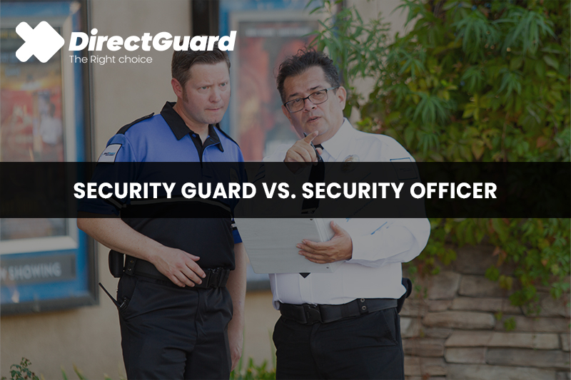 Security guard vs. security officer –