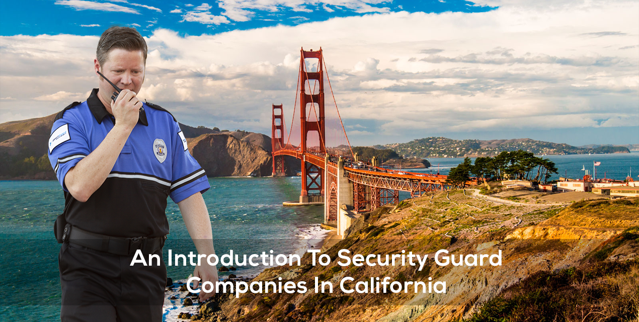 An Introduction To Security Guard Companies In California